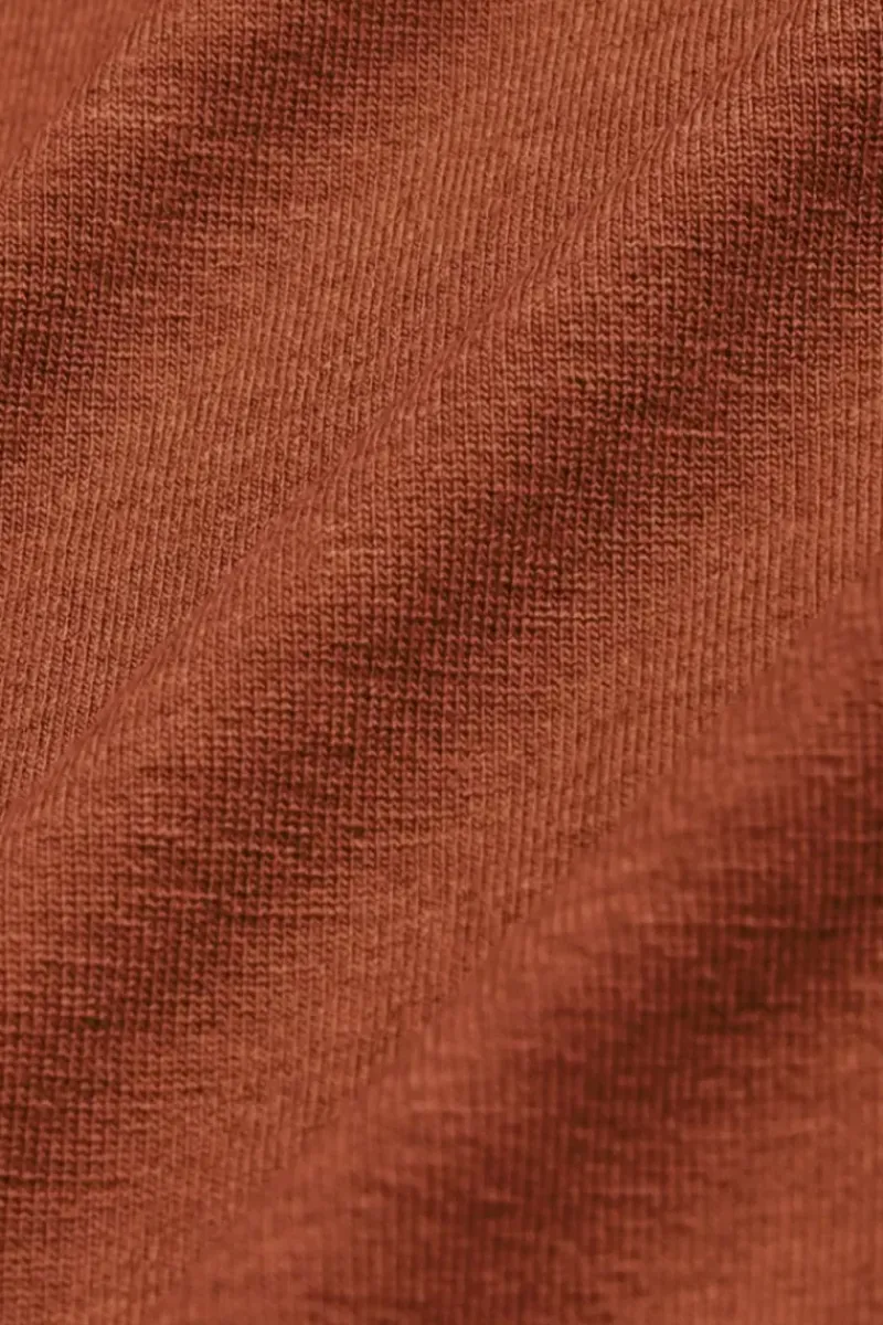 King Louie Tops & Shirts<Luella Top Ecovero Light Cognac Orange