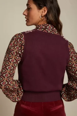 King Louie Tops & Shirts<Lulu Spencer Richie Grape Red