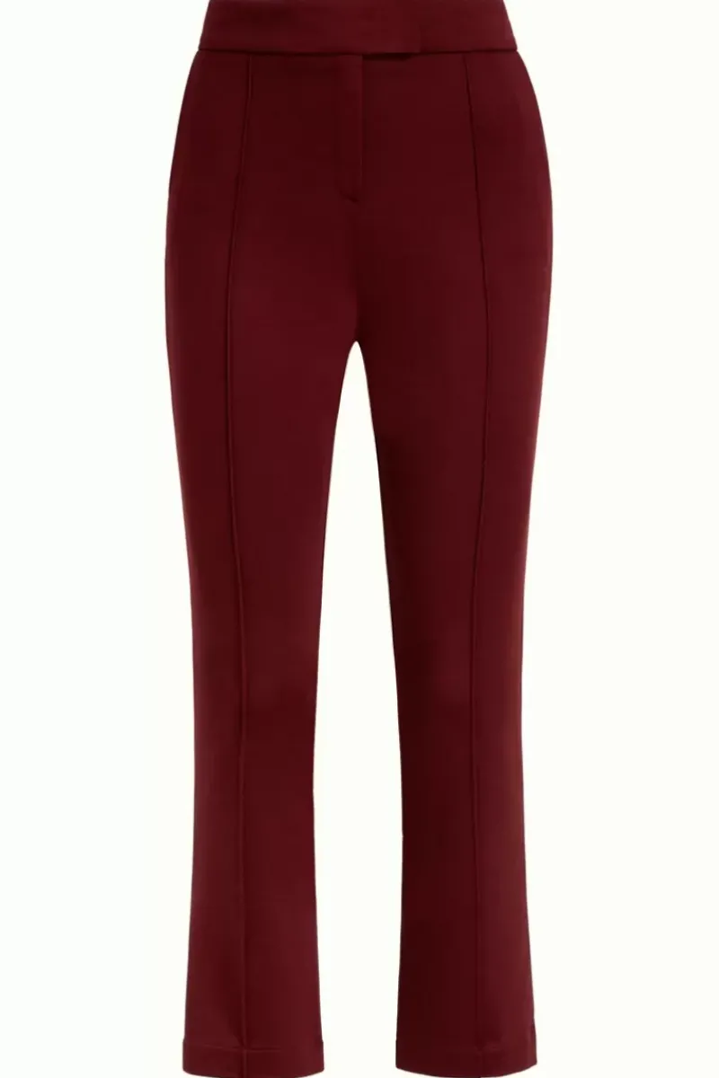 King Louie Broeken<Luz Pintuck Pants Milano Uni Brique Red