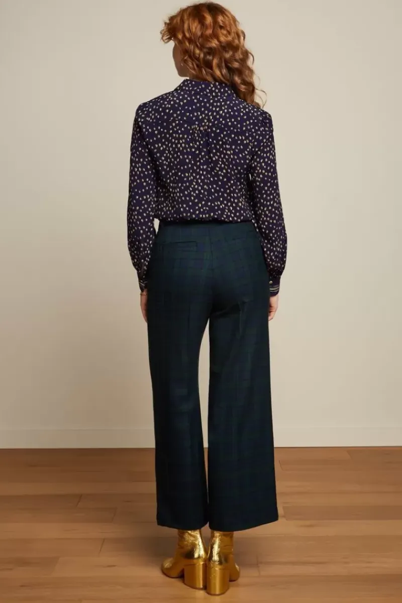 King Louie Blouses<Maisie Blouse Abbey Ink Blue