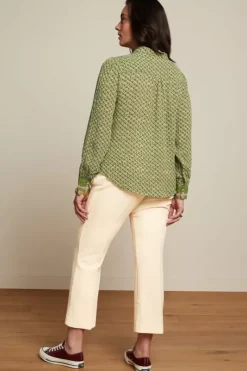 King Louie Blouses<Maisie Blouse Cobelo Woodbine Green