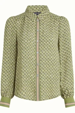 King Louie Blouses<Maisie Blouse Cobelo Woodbine Green
