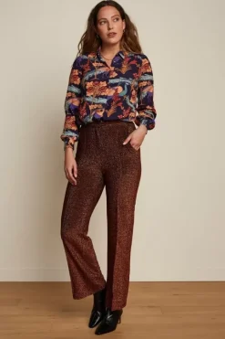 King Louie Blouses<Maisie Blouse Manhattan Blue