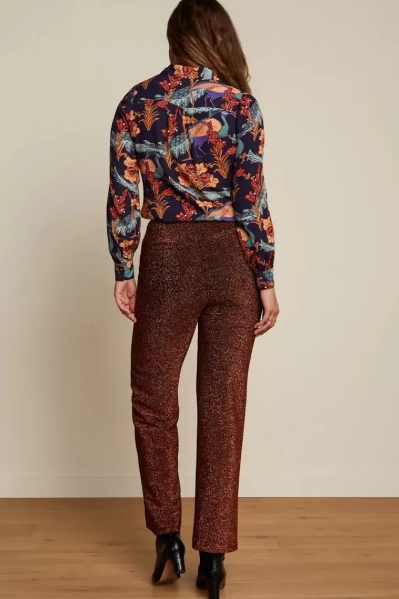 King Louie Blouses<Maisie Blouse Manhattan Blue