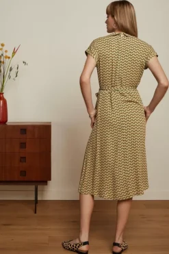 King Louie Jurken<Maria Dress La Sape Spring Yellow