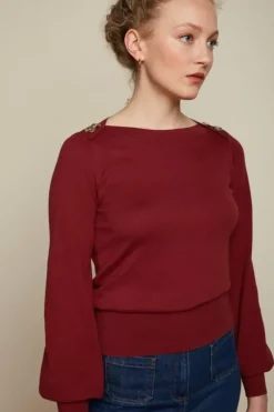 King Louie Truien<Marie Bell Top Cottonclub Brique Red