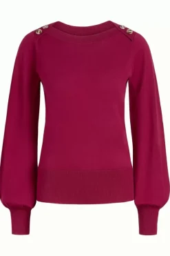 King Louie Truien<Marie Bell Top Cottonclub Beaujolais Red