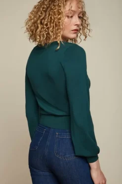 King Louie Truien<Marie Bell Top Cottonclub Pine Green