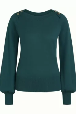 King Louie Truien<Marie Bell Top Cottonclub Pine Green