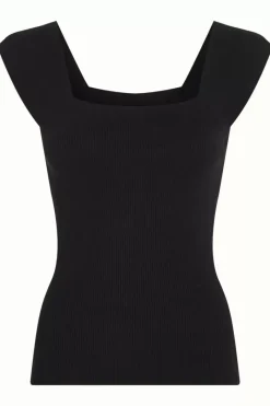 King Louie Tops & Shirts<Marie Top Cottonclub Black