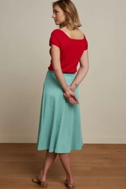 King Louie Tops & Shirts<Marie Top Droplet Chili Red