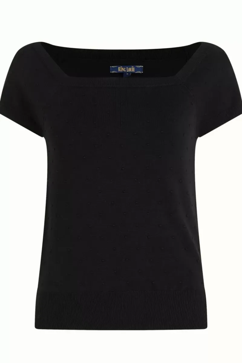 King Louie Tops & Shirts<Marie Top Droplet Black