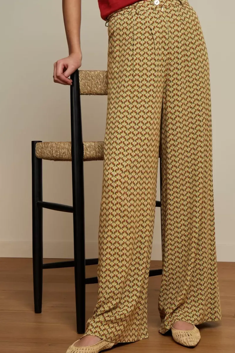 King Louie Broeken<Marlene Pants La Sape Spring Yellow