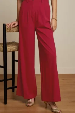 King Louie Broeken<Marlene Pants Timba Cherry Red