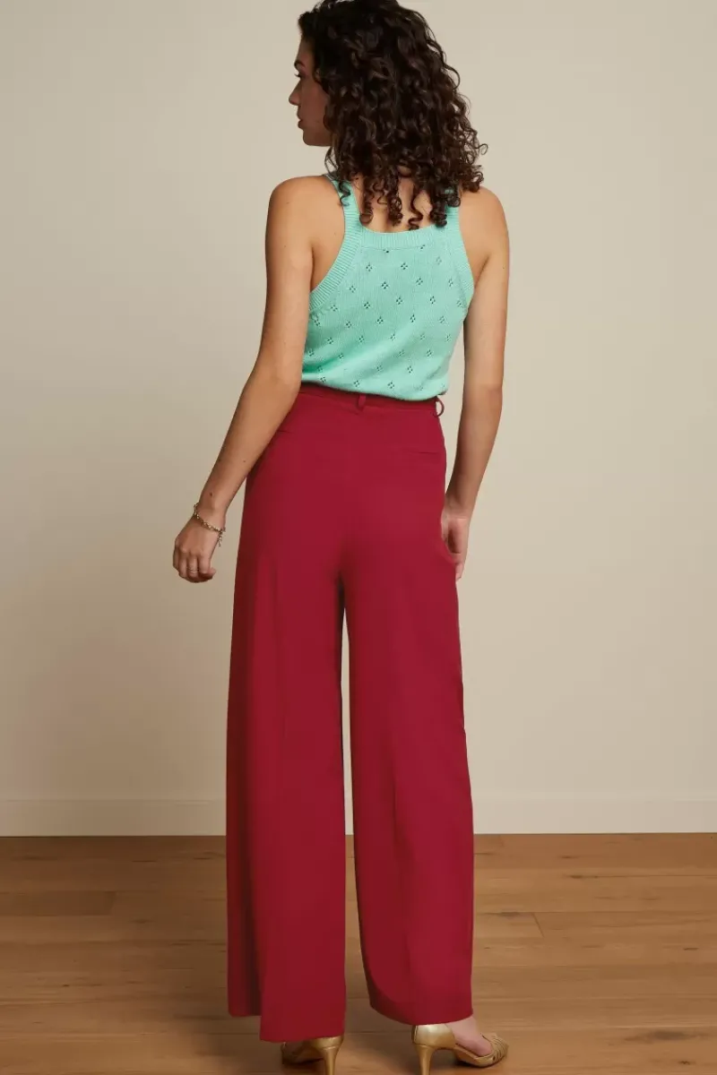 King Louie Broeken<Marlene Pants Timba Cherry Red