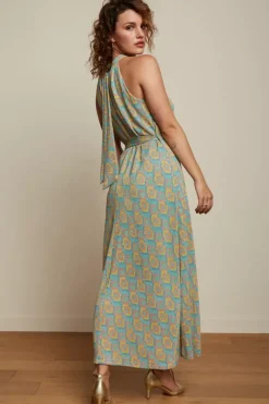 King Louie Jurken<Marty Halter Dress Limon Mint Green