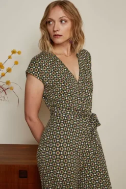 King Louie Jumpsuits<Mary Jumpsuit Tortola Jade Green