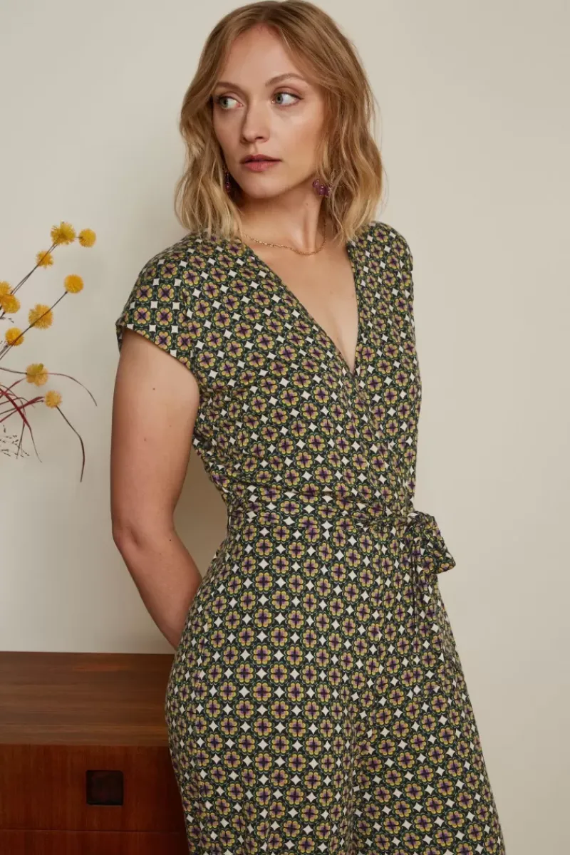 King Louie Jumpsuits<Mary Jumpsuit Tortola Jade Green