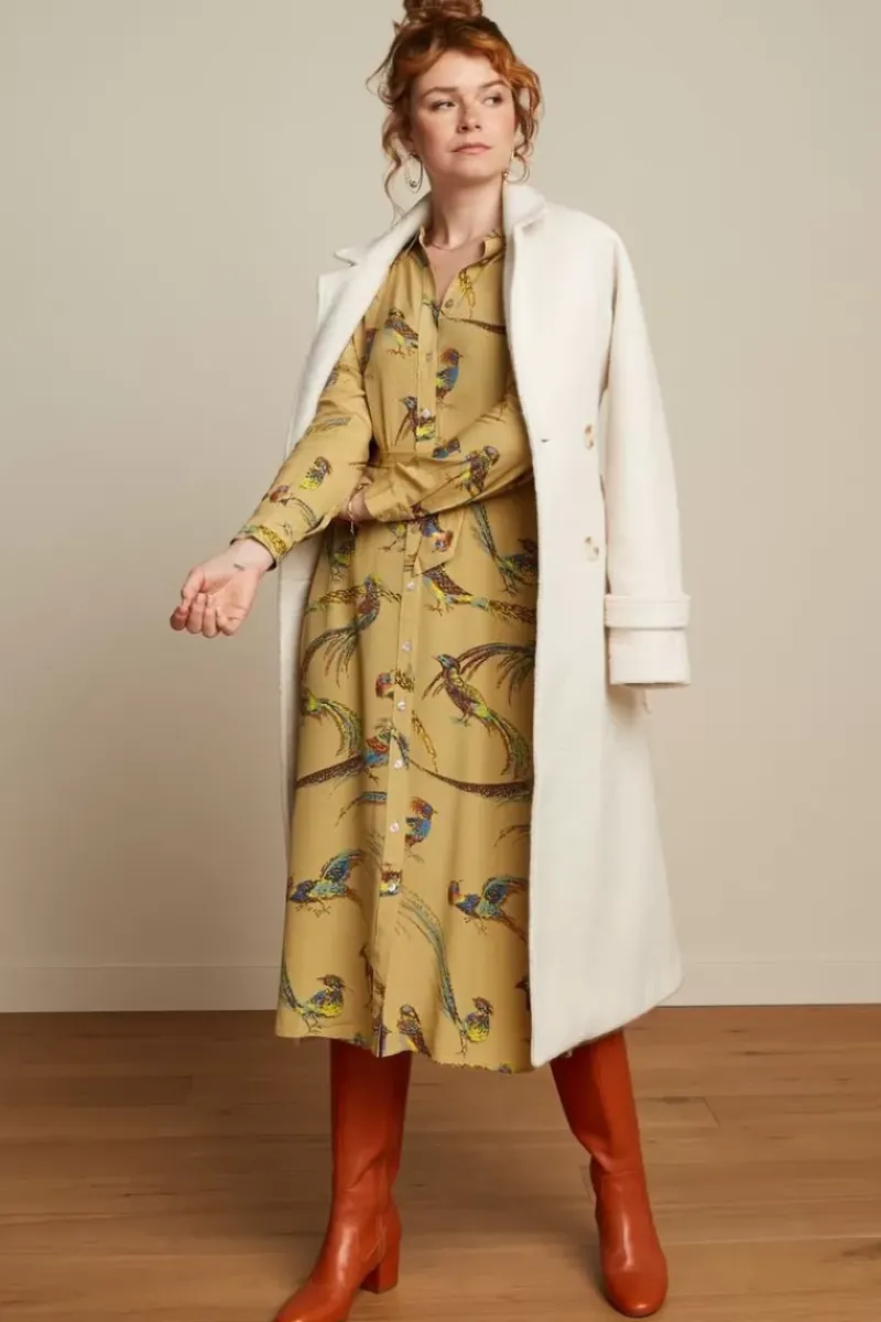 King Louie Jassen & Blazers<Maura Coat Chop Sui Winter White