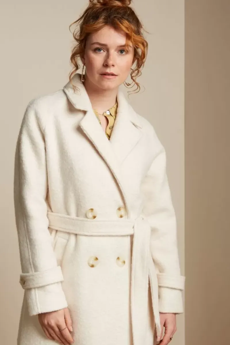 King Louie Jassen & Blazers<Maura Coat Chop Sui Winter White