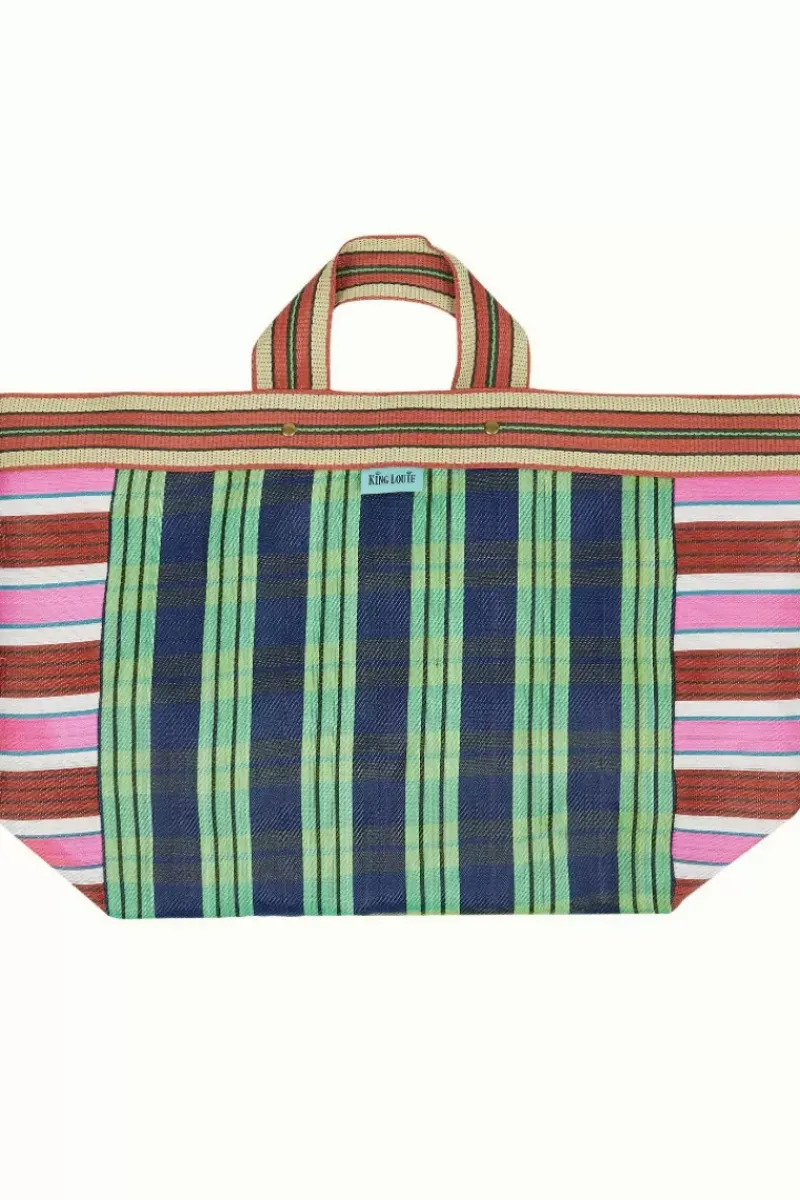 King Louie Vintage Accessoires<Mercado Bag 1-Piece Blue