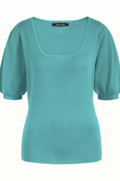 King Louie Tops & Shirts<Mia Rib Top Cottonclub Matcha Green
