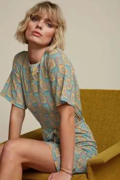 King Louie Jurken<Mila Tunic Dress Limon Mint Green