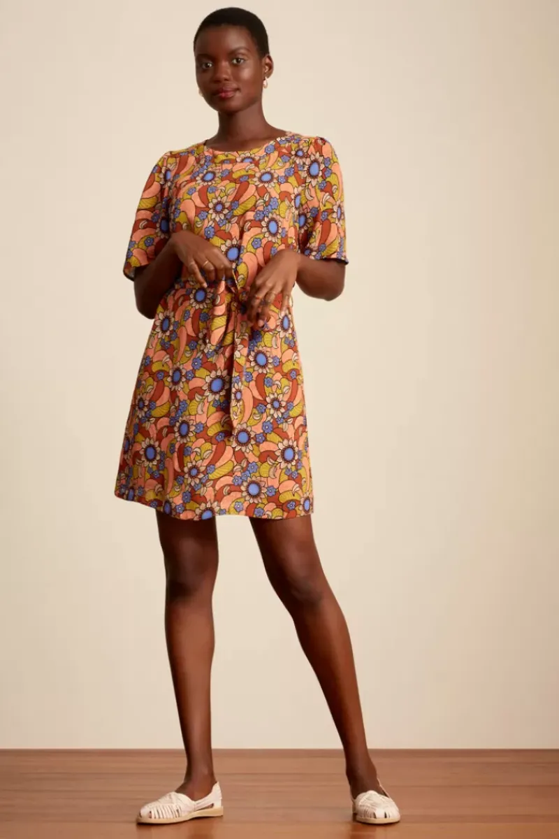 King Louie Jurken<Mila Tunic Dress Mazur Voile Umbre