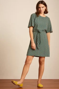 King Louie Jurken<Mila Tunic Dress Pinar Deep Teal