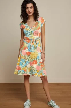 King Louie Jurken<Mira Dress Artemisa Cameo Green