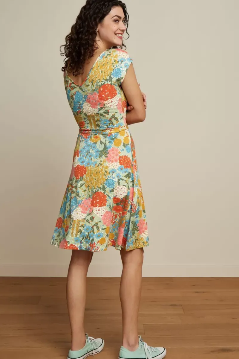 King Louie Jurken<Mira Dress Artemisa Cameo Green