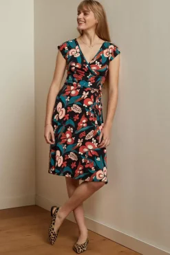 King Louie Jurken<Mira Dress Estefan Black