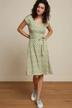 King Louie Jurken<Mira Dress Merlini Woodbine Green