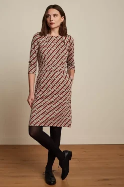 King Louie Jurken<Mona Dress Gallant Porto Red
