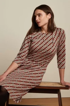 King Louie Jurken<Mona Dress Gallant Porto Red