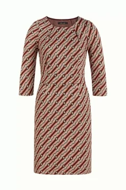 King Louie Jurken<Mona Dress Gallant Porto Red