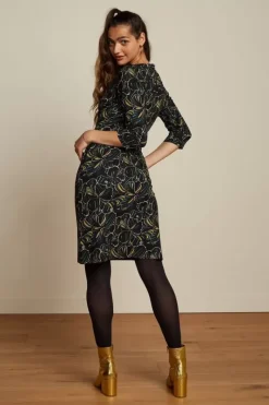 King Louie Jurken<Mona Dress Leary Black