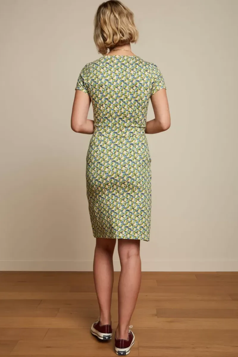 King Louie Jurken<Mona Dress Merlini Woodbine Green