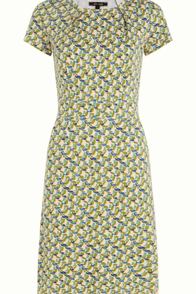 King Louie Jurken<Mona Dress Merlini Woodbine Green