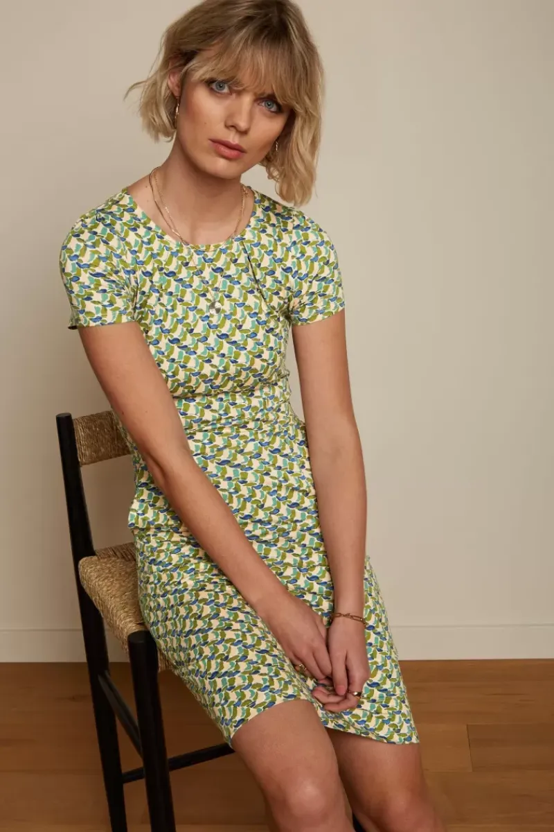 King Louie Jurken<Mona Dress Merlini Woodbine Green