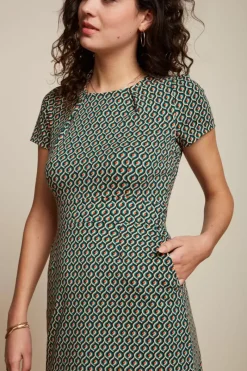 King Louie Jurken<Mona Dress Rizo Eden Green