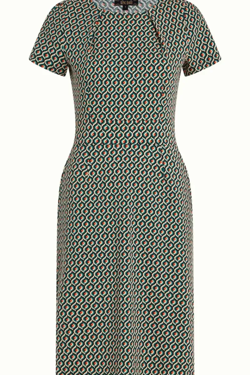 King Louie Jurken<Mona Dress Rizo Eden Green