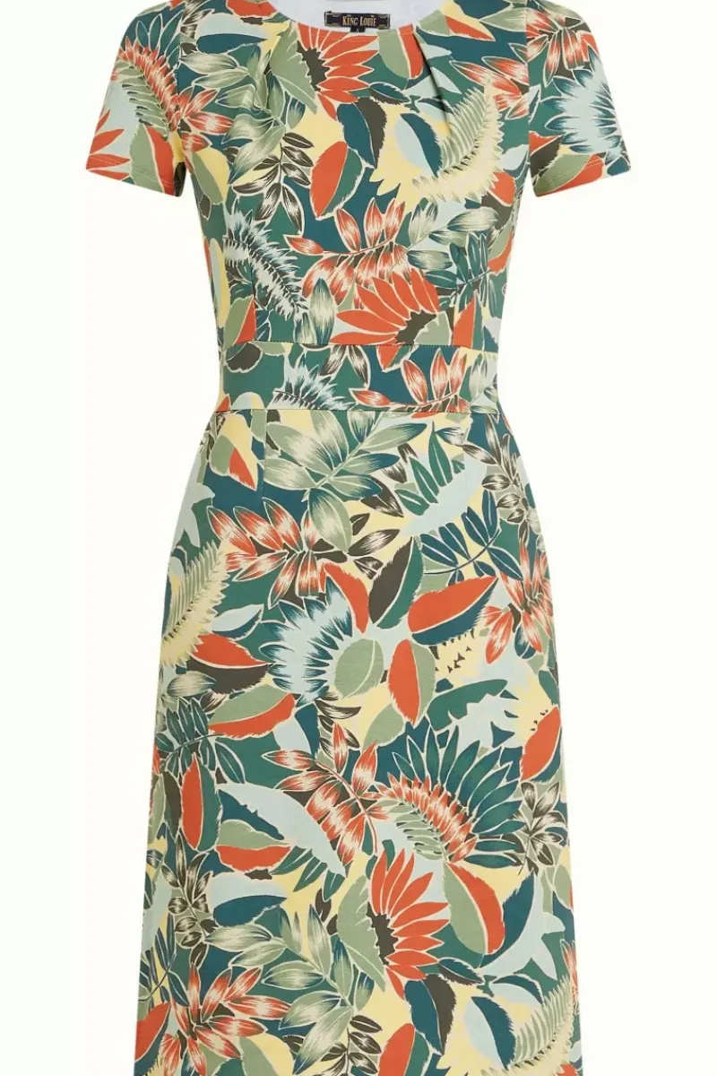 King Louie Jurken<Mona Dress Tamarind Fir Green