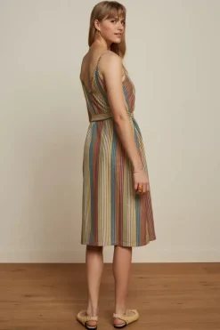 King Louie Jurken<Nadya Dress Merolla Golden Brown