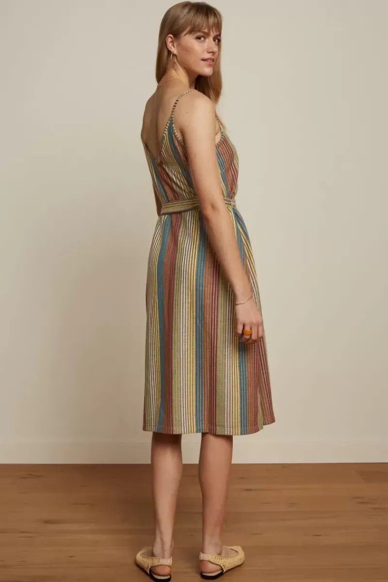 King Louie Jurken<Nadya Dress Merolla Golden Brown