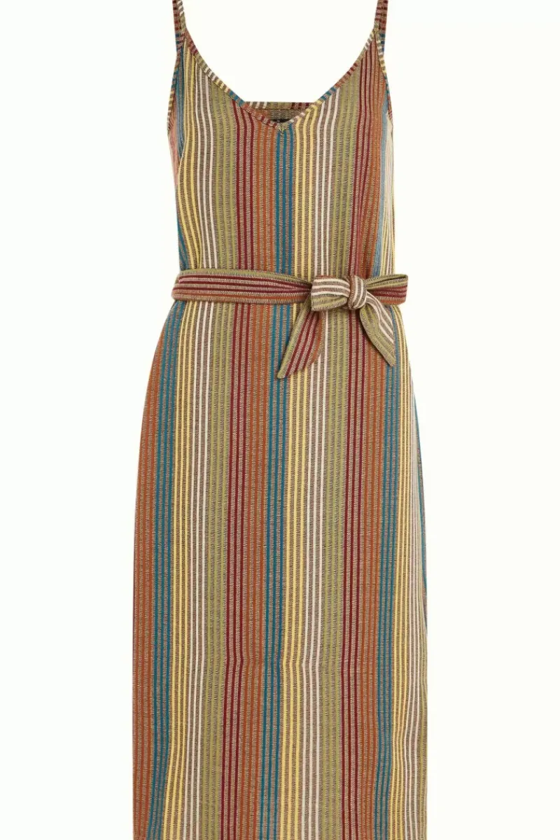King Louie Jurken<Nadya Dress Merolla Golden Brown