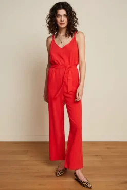 King Louie Jumpsuits<Nadya Jumpsuit Hooper Poppy Red