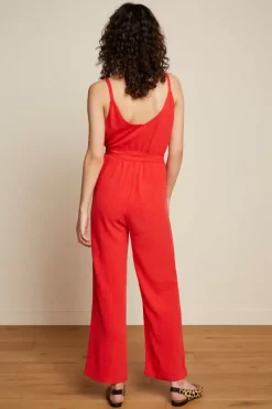 King Louie Jumpsuits<Nadya Jumpsuit Hooper Poppy Red