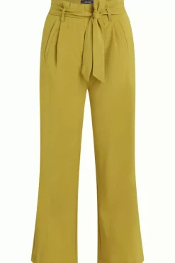 King Louie Broeken<Neva Cropped Pants Timba Koi Yellow