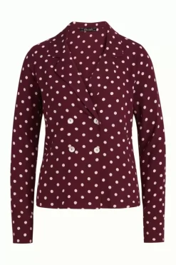 King Louie Blouses<Nicole Blouse Pablo Purple Rain